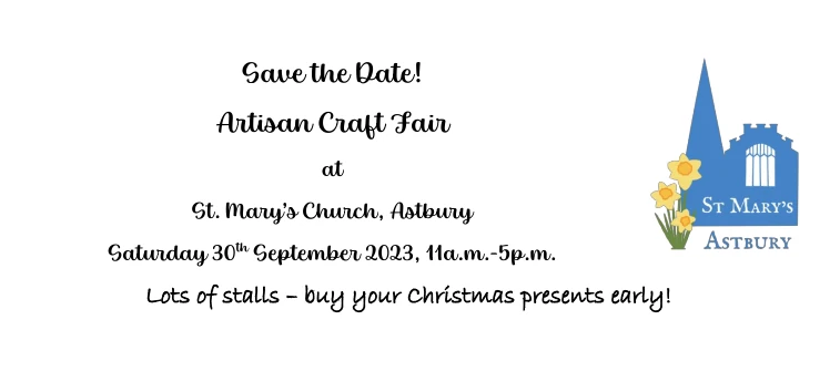 Image of Craft Fair info, linking to PDF